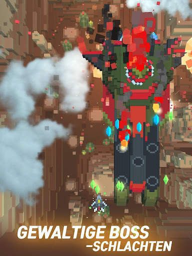 Sky Wings:Pixel-Kampfschiff 3D screenshot 14