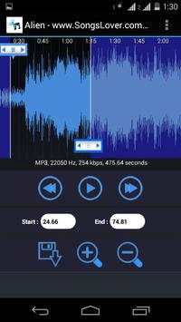 Mp3 Cutter and Ringtone Maker screenshot 4