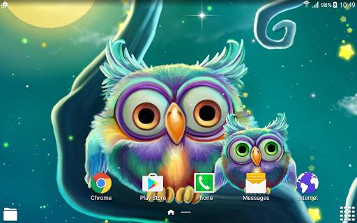 Cute Owls Live Wallpaper screenshot 6