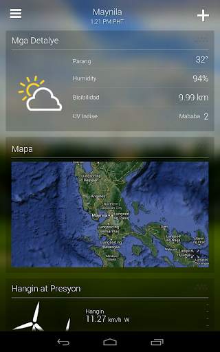 Yahoo Panahon screenshot 11