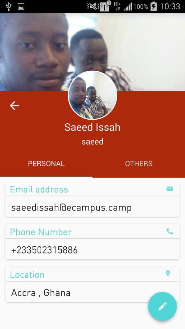 eCampus screenshot 2