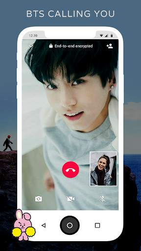 Fake Video Call : BTS Call You screenshot 3