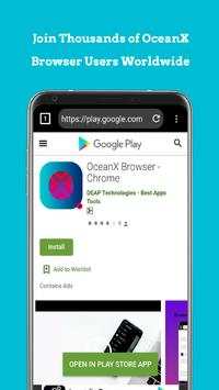OceanX Browser screenshot 1