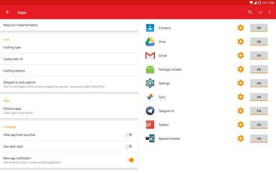 MaxLock screenshot 10