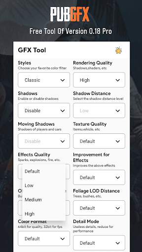 GFX Tool for PUBG - Guide for pubg 2020 screenshot 5