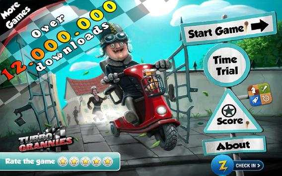 Turbo Grannies FREE screenshot 1