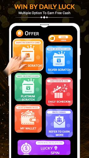 Win By Daily Luck : Scratch, Spin & Earn Daily screenshot 2