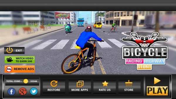 Bicycle Racing Highway Stunt Racer screenshot 6