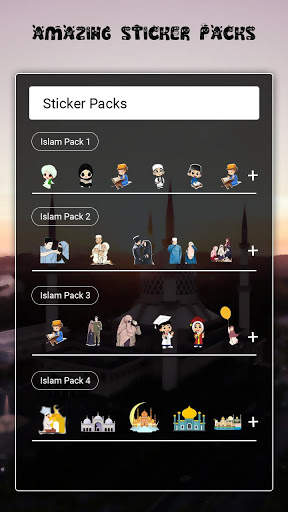 Islamic sticker for Whatsapp - Muslim Greetings screenshot 1