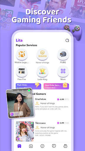 Lita - Meet Gamer Friends screenshot 3