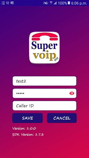 Supervoip screenshot 2
