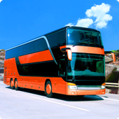 Modern 3D Coach Bus Simulator Driving icon