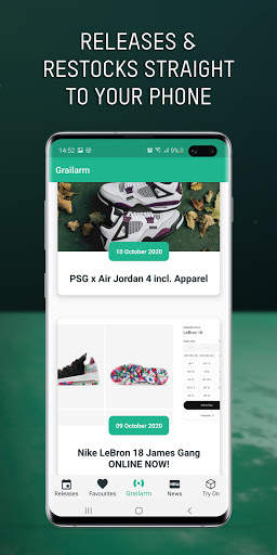 Grailify - Sneaker Release Calendar screenshot 3