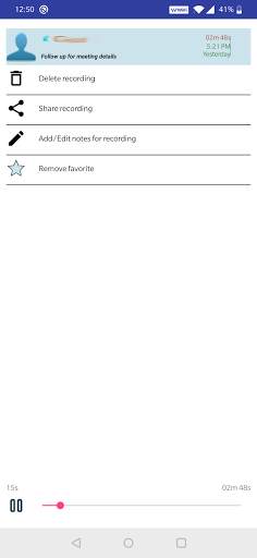 VoIP Call Recorder (compatible with Android 10 ) screenshot 3