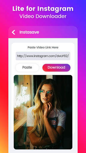 Lite for Instagram - Video Downloader screenshot 1