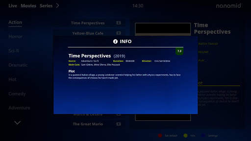 Nanomid IPTV Player screenshot 3