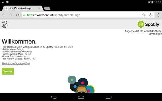 3 & Spotify screenshot 5