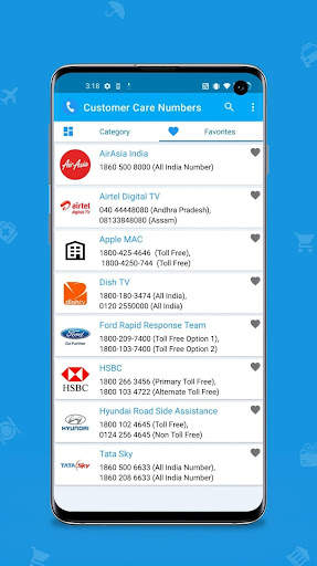 Toll Free & Customer Care Helpline Numbers India screenshot 3