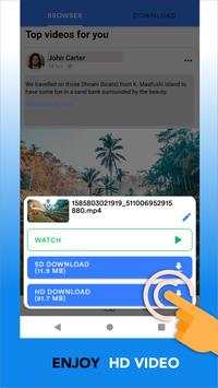 Video Downloader for Facebook and Instagram screenshot 2