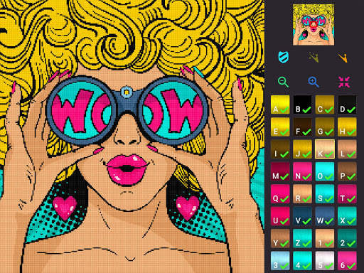 Cross Stitch: Color by Number 11 تصوير الشاشة