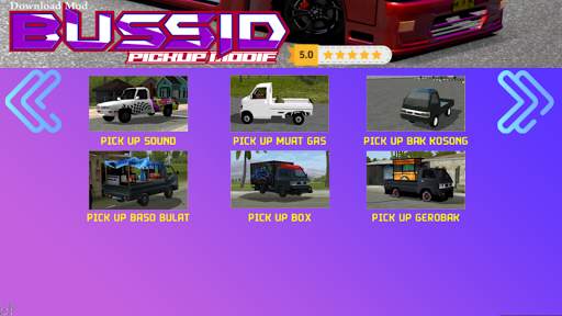 Mod Bussid Pick Up Terpal screenshot 5