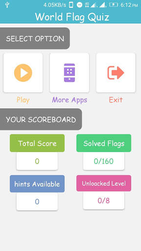 Flag Quiz Game screenshot 1