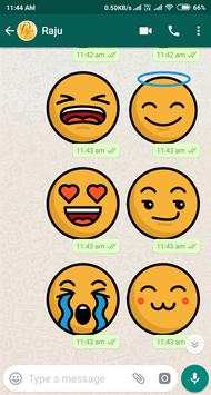 Emoji WAStickerapp | Emoji Stickers for Whatsapp screenshot 21