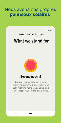 Ecosia: Le navigateur écolo screenshot 5