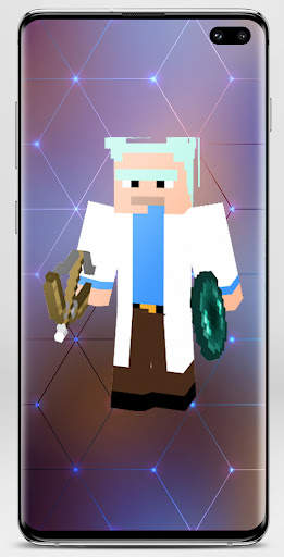 Skin Rick Morty Minecraft screenshot 4