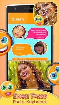 Emoji Faces Photo Keyboard screenshot 4