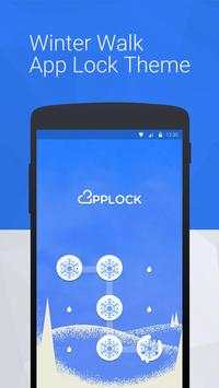 Winter Walk: App Lock Theme screenshot 1