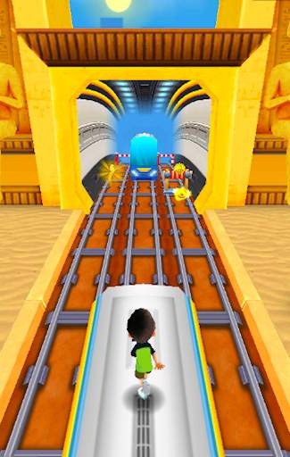 Hero Alien Subway Force Dash Run скриншот 2