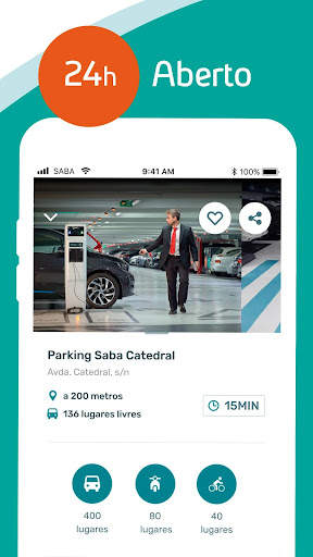 Saba - App de estacionamento screenshot 3