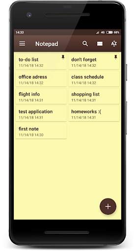 Notepad स्क्रीनशॉट 3