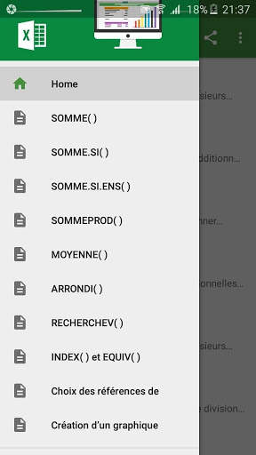 Cours fonctions Excel screenshot 1