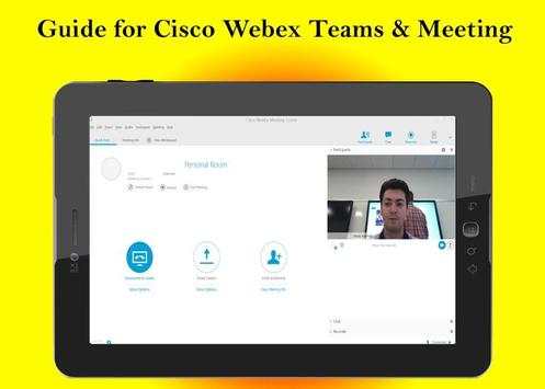 Guide for Cisco Webex Meetings & Teams screenshot 3
