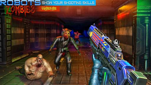 Robot VS Zombie Shooting-Zombies Target Mission screenshot 3