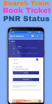 IRCTC Train WebView App- Book Train ticket online screenshot 2