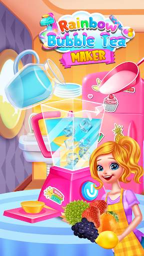 Rainbow Bubble Milk Tea Maker screenshot 4