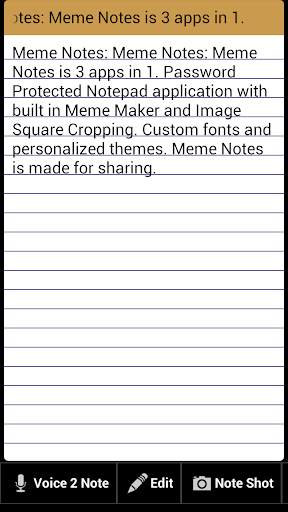 Meme Notes - 3 Apps In 1 screenshot 10