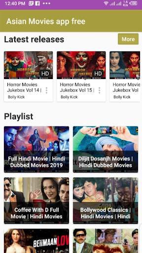 Asian Free Movies App screenshot 2