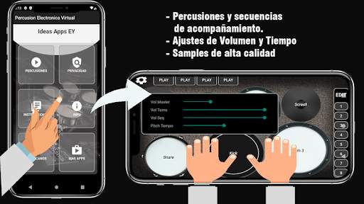 Batería Electrónica Profesional 2 تصوير الشاشة