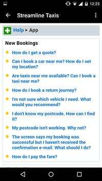 Streamline Taxis screenshot 5