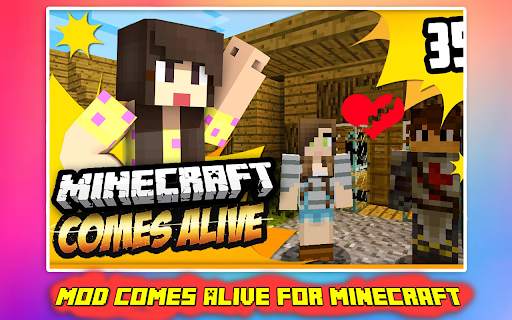 Mod Comes Alive for Minecraft 2021 screenshot 5