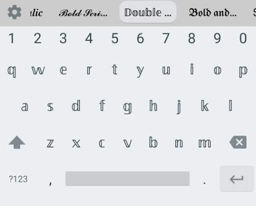 Fonts Keyboard - Fancy Text screenshot 10