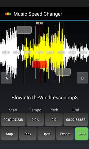 Music Speed Changer Pro screenshot 1