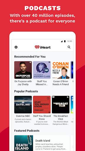iHeart: Music, Radio, Podcasts screenshot 5