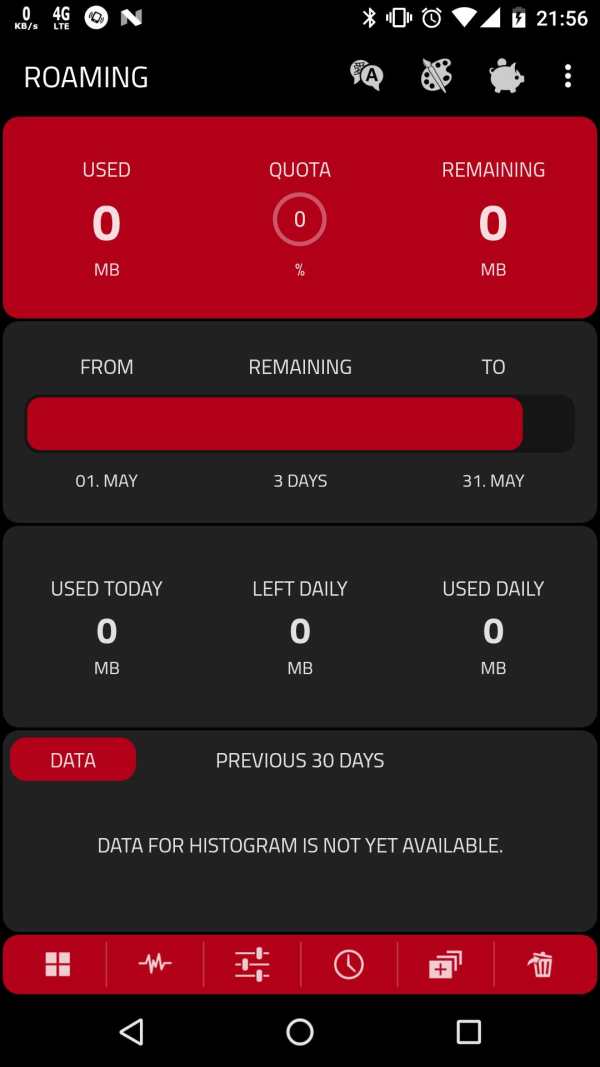 Data counter and speed meter screenshot 1
