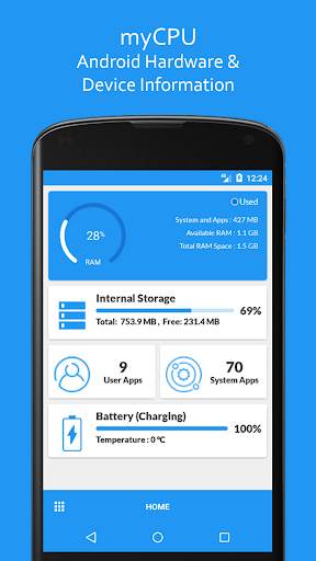 myCPU: Complete Android Hardware & Device Info screenshot 2