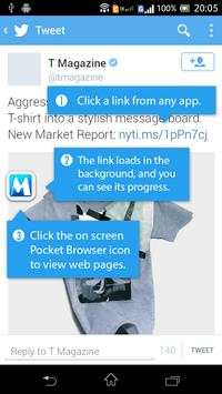 Pocket Browser screenshot 1
